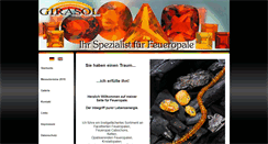 Desktop Screenshot of feueropale.de